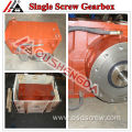 single stage gearbox/speed reducer for single-screw extruder